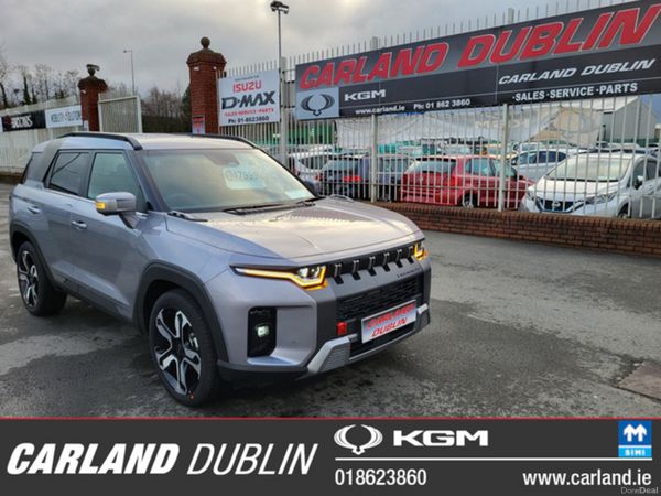 KGM Torres SUV, Petrol Hybrid, 2026, Silver