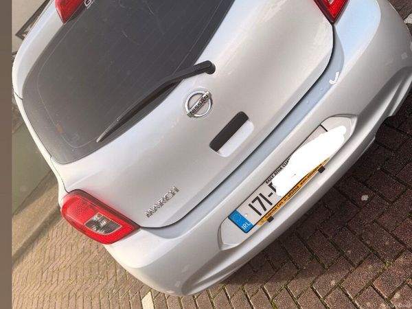 Nissan March Hatchback, Petrol, 2017, Silver