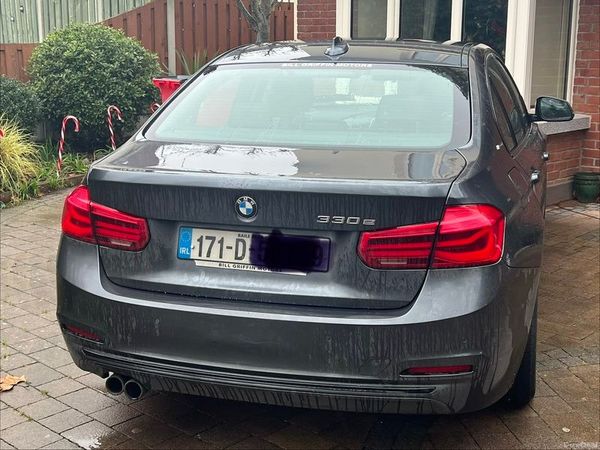 BMW 3-Series Saloon, Petrol Plug-in Hybrid, 2017, Grey