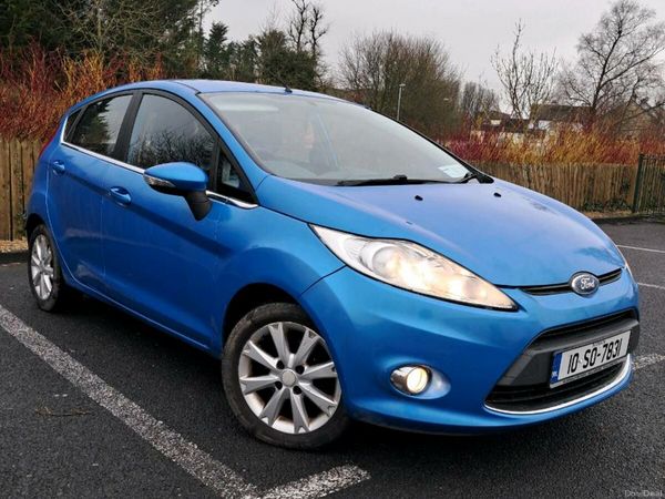 Ford Fiesta Hatchback, Diesel, 2010, Blue