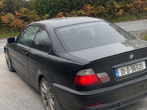 BMW 3-Series Coupe, Petrol, 2001, Black