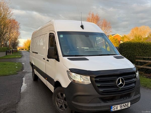 Mercedes-Benz Sprinter Van, Diesel, 2019, White