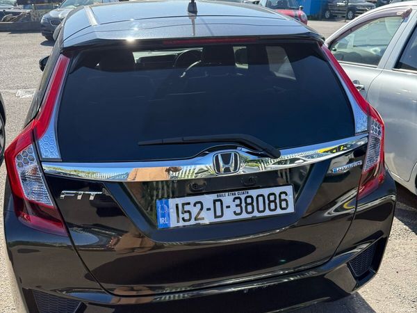 Honda Fit Hatchback, Petrol Hybrid, 2015, Black