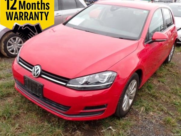 Volkswagen Golf Hatchback, Petrol, 2016, Red