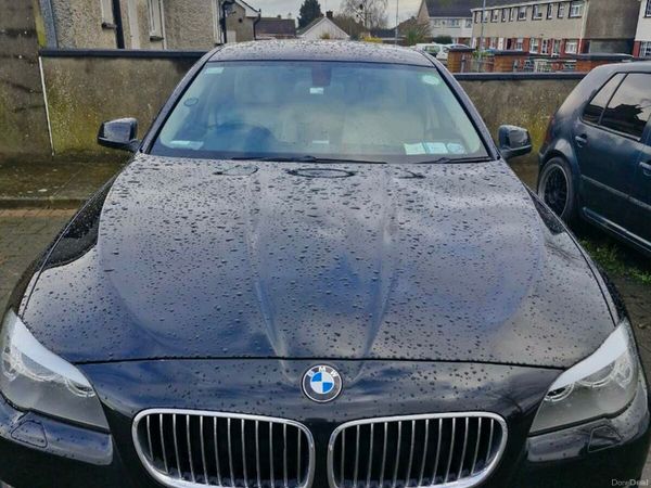 BMW 5-Series Saloon, Diesel, 2013, Black