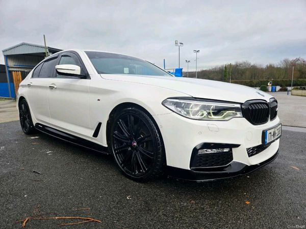BMW 5-Series Saloon, Diesel, 2017, White