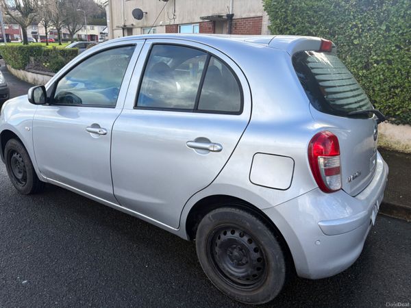 Nissan March Hatchback, Petrol, 2013, Silver