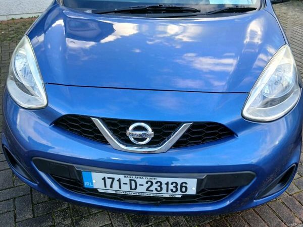 Nissan Micra Hatchback, Petrol, 2017, Blue