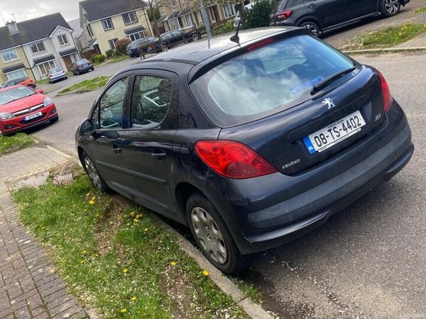 Peugeot 207 Hatchback, Diesel, 2008, Black