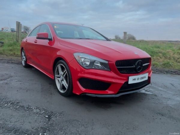 Mercedes-Benz CLA Saloon, Diesel, 2014, Red