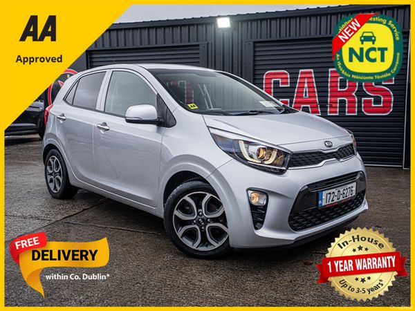 Kia Picanto Hatchback, Petrol, 2017, Grey