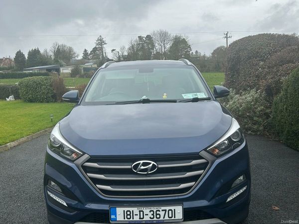 Hyundai Tucson SUV, Diesel, 2018, Blue