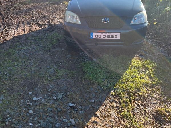 Toyota Corolla Hatchback, Petrol, 2003, Black
