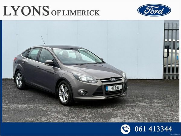 Ford Focus Saloon, Diesel, 2014, Brown