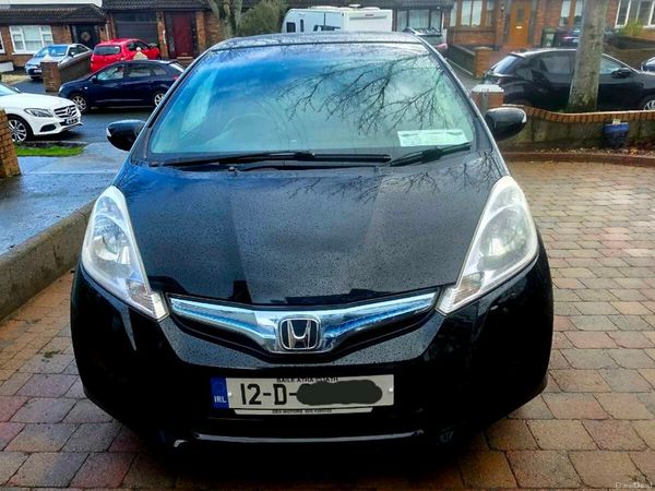 Honda Fit Hatchback, Petrol Hybrid, 2012, Black