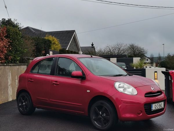 Nissan Micra Hatchback, Petrol, 2012, Red
