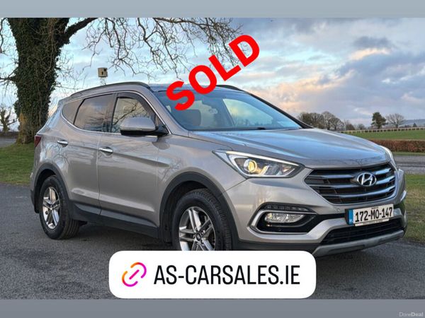 Hyundai Santa Fe SUV, Diesel, 2017, Grey