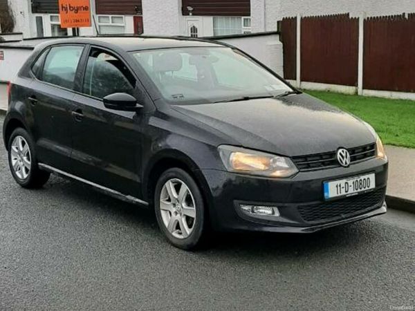 Volkswagen Polo Hatchback, Diesel, 2011, Black