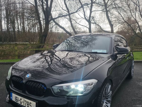 BMW 1-Series Hatchback, Diesel, 2016, Black