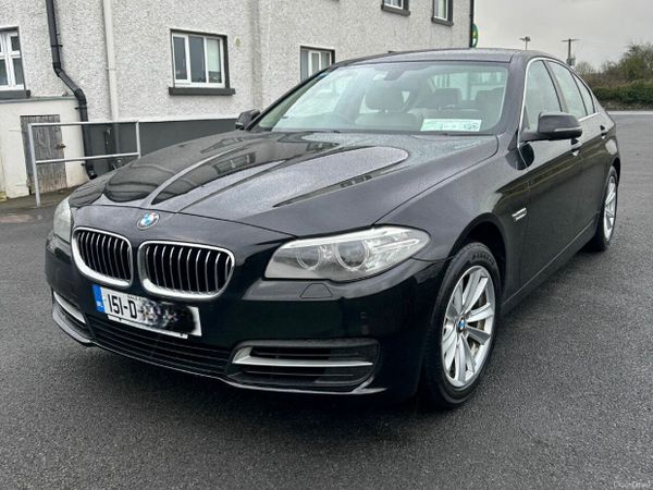 BMW 5-Series Saloon, Diesel, 2015, Black