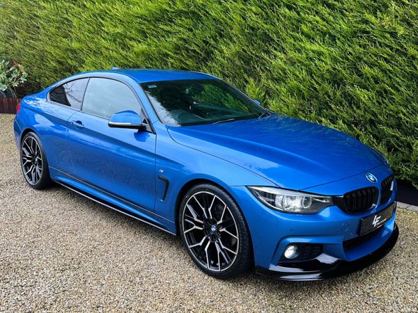 BMW 4-Series Coupe, Diesel, 2018, Blue