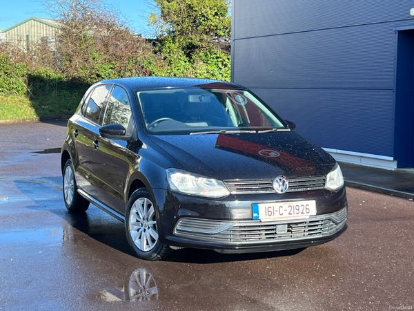 Volkswagen Polo Hatchback, Petrol, 2016, Black