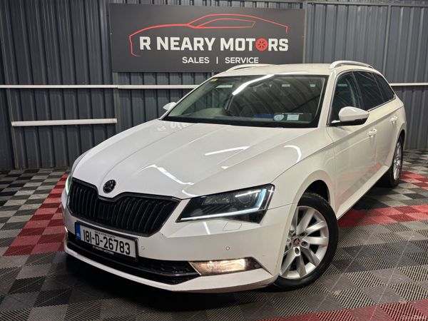 Skoda Superb Estate, Diesel, 2018, White