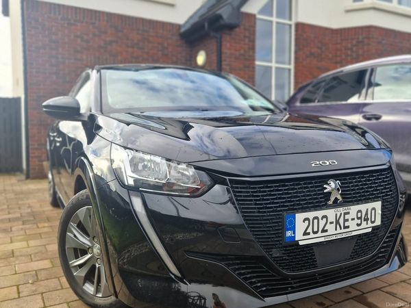 Peugeot 208 Hatchback, Electric, 2020, Black