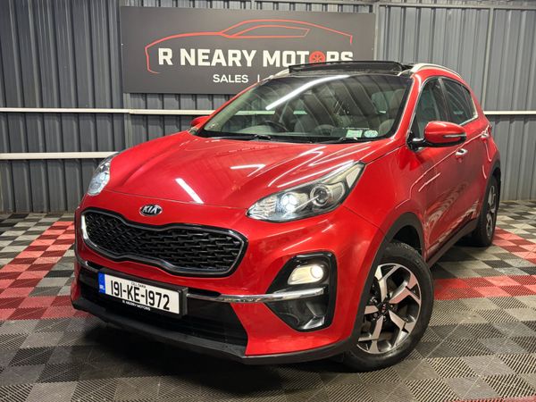 Kia Sportage SUV, Diesel, 2019, Red