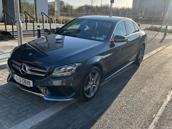 Mercedes-Benz C-Class Saloon, Petrol, 2015, Grey