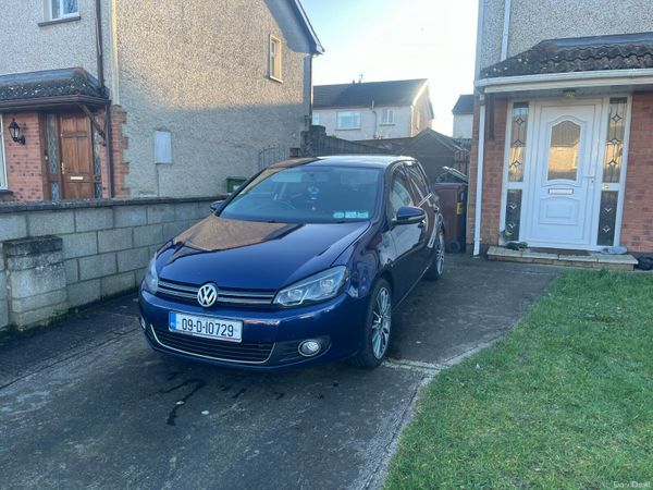 Volkswagen Golf Hatchback, Petrol, 2009, Blue