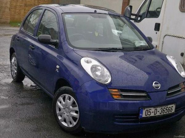 Nissan Micra Hatchback, Petrol, 2005, Blue