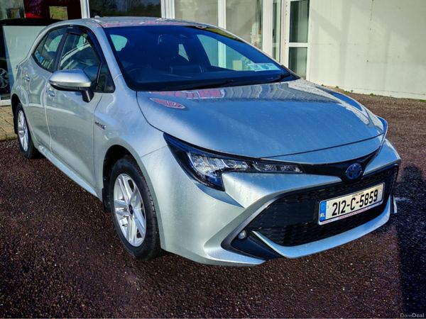 Toyota Corolla Hatchback, Petrol Hybrid, 2021, Grey