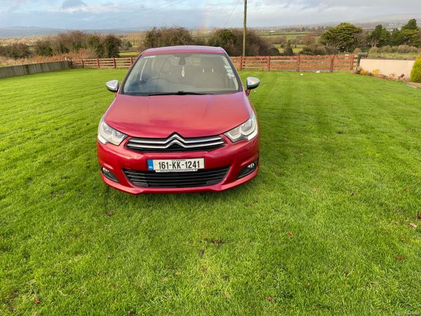 Citroen C4 Hatchback, Diesel, 2016, Red