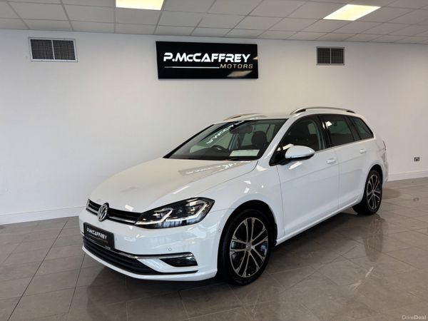 Volkswagen Golf Estate, Diesel, 2019, White