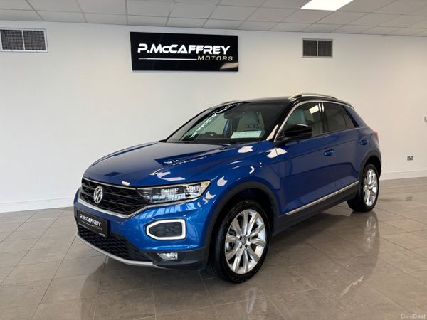 Volkswagen T-Roc SUV, Diesel, 2020, Blue