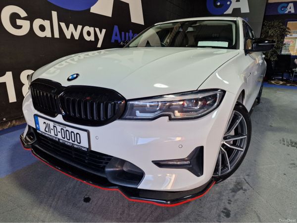 BMW 3-Series Saloon, Petrol Hybrid, 2021, White