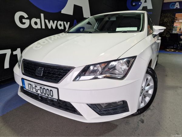 SEAT Leon Hatchback, Petrol, 2017, White