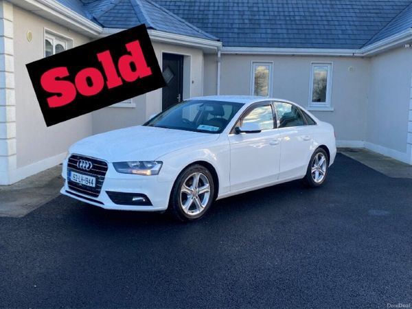 Audi A4 Saloon, Diesel, 2015, White