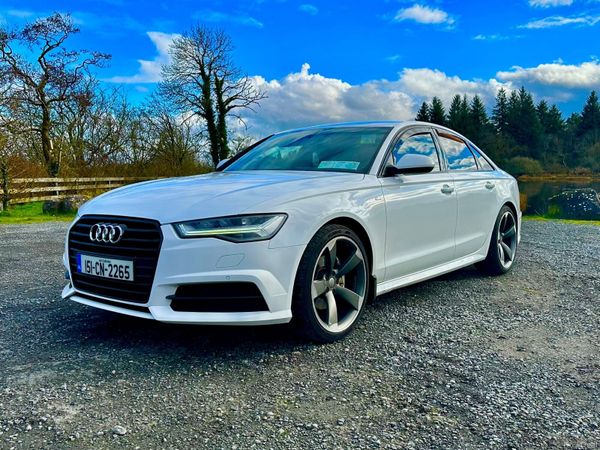 Audi A6 Saloon, Diesel, 2015, White