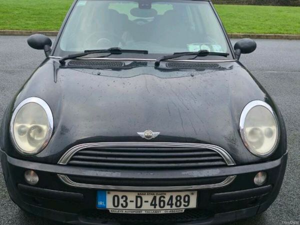 Mini One Saloon, Petrol, 2003, Black