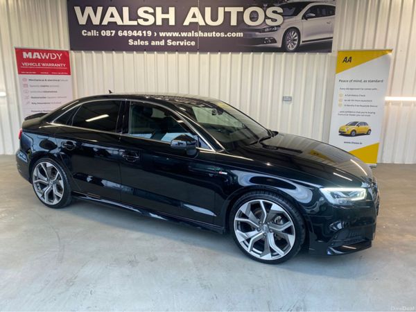 Audi A3 Saloon, Petrol, 2018, Black