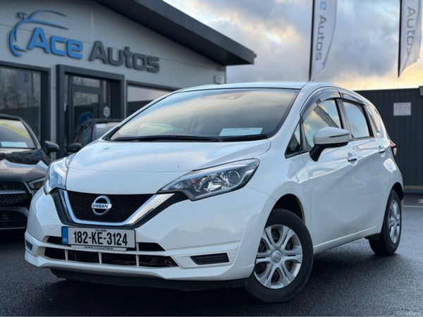 Nissan Note Hatchback, Petrol, 2018, White