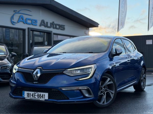 Renault Megane Hatchback, Petrol, 2018, Blue