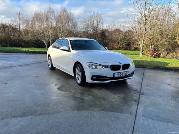 BMW 3-Series Saloon, Petrol Plug-in Hybrid, 2017, White