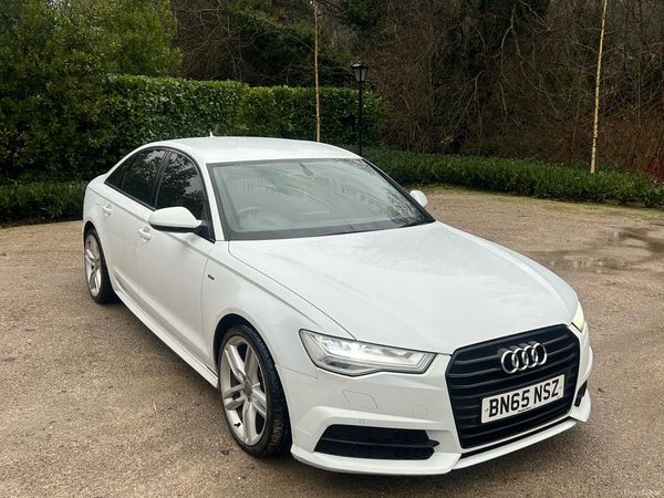 Audi A6 Saloon, Diesel, 2015, White