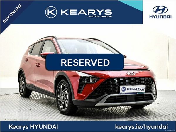 Hyundai Bayon Estate, Petrol, 2023, Red