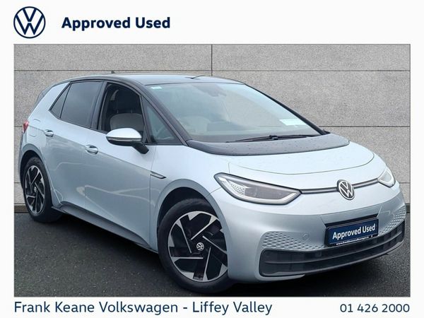 Volkswagen ID.3 Hatchback, Electric, 2022, Silver