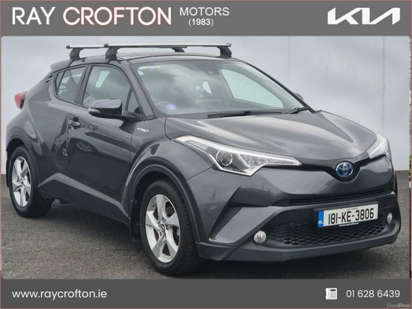 Toyota C-HR Hatchback, Petrol Hybrid, 2018, Grey