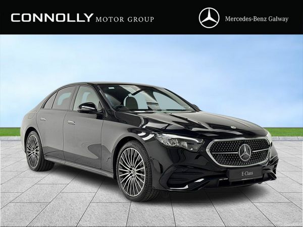 Mercedes-Benz E-Class Saloon, Diesel Plug-in Hybrid, 2026, Black